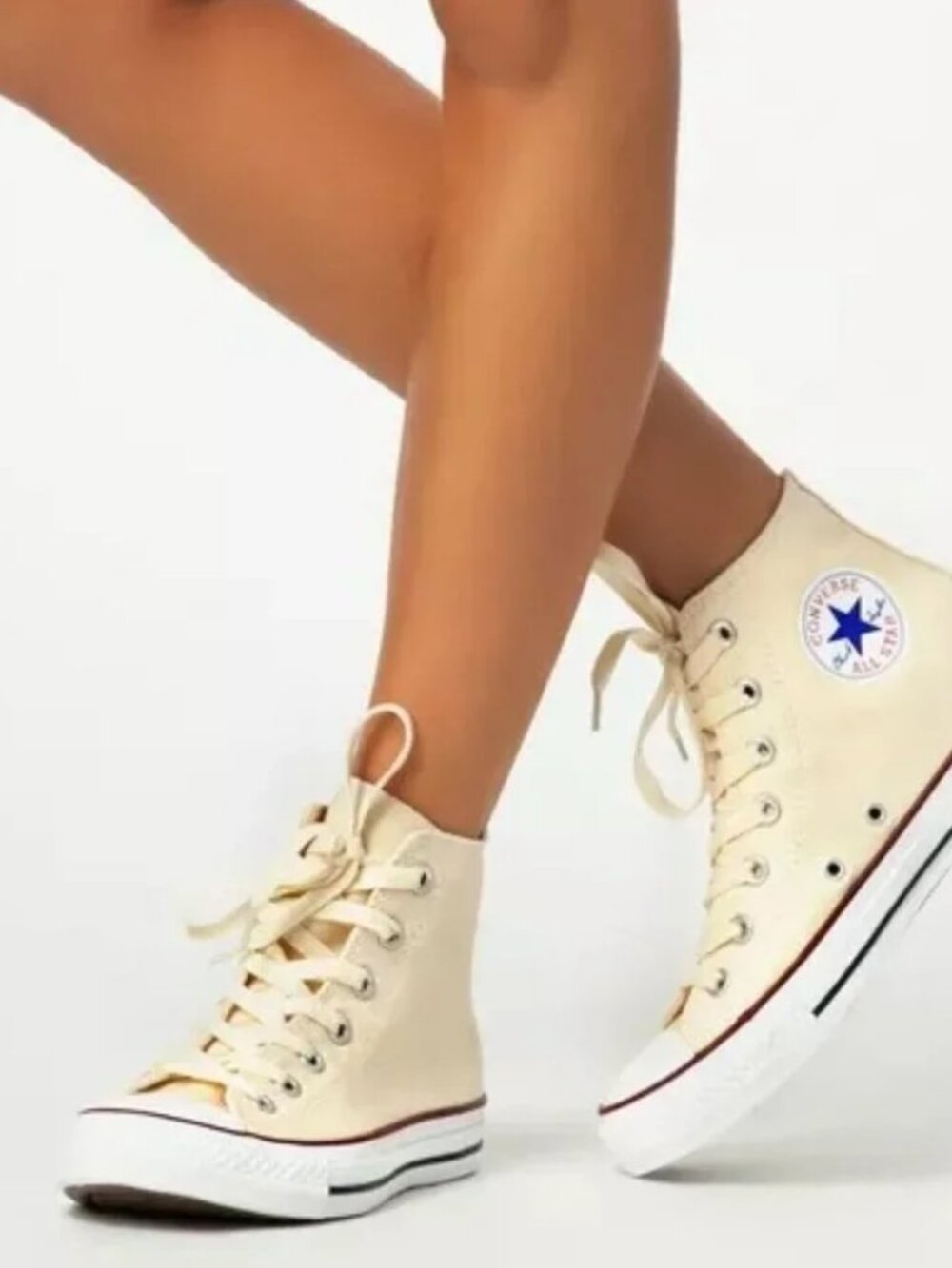 Converse Chuck Taylor High Top in “Natural White” / Off-White  M5/W7